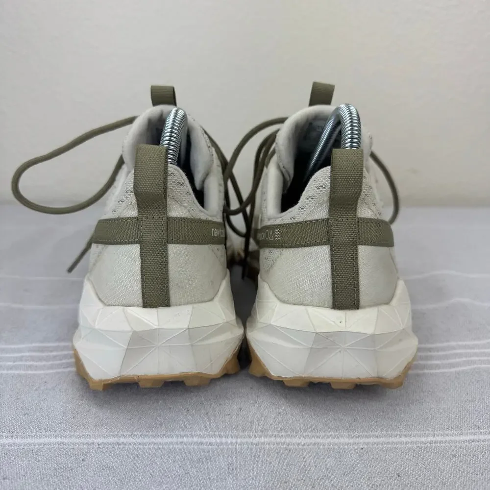 New Balance Women's Light Gray and Olive Athletic Sneakers